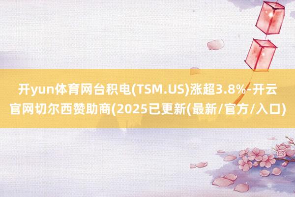 开yun体育网台积电(TSM.US)涨超3.8%-开云官网切尔西赞助商(2025已更新(最新/官方/入口)