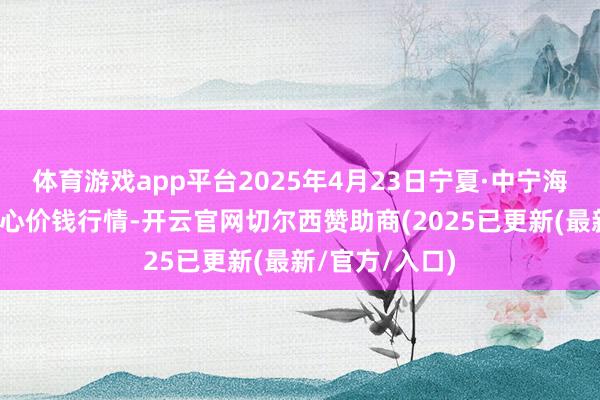 体育游戏app平台2025年4月23日宁夏·中宁海外枸杞交游中心价钱行情-开云官网切尔西赞助商(2025已更新(最新/官方/入口)